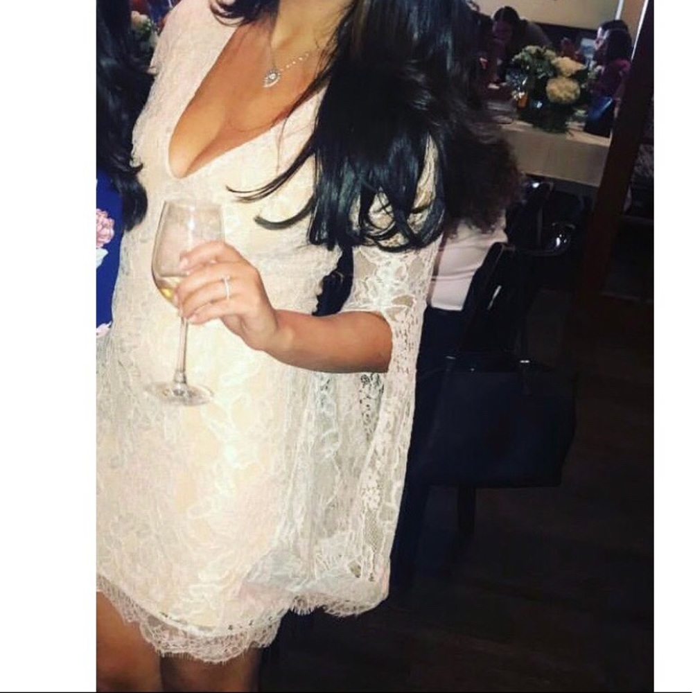 Michael Costello X Revolve Embroidered Lace Dress - Picture 6 of 7